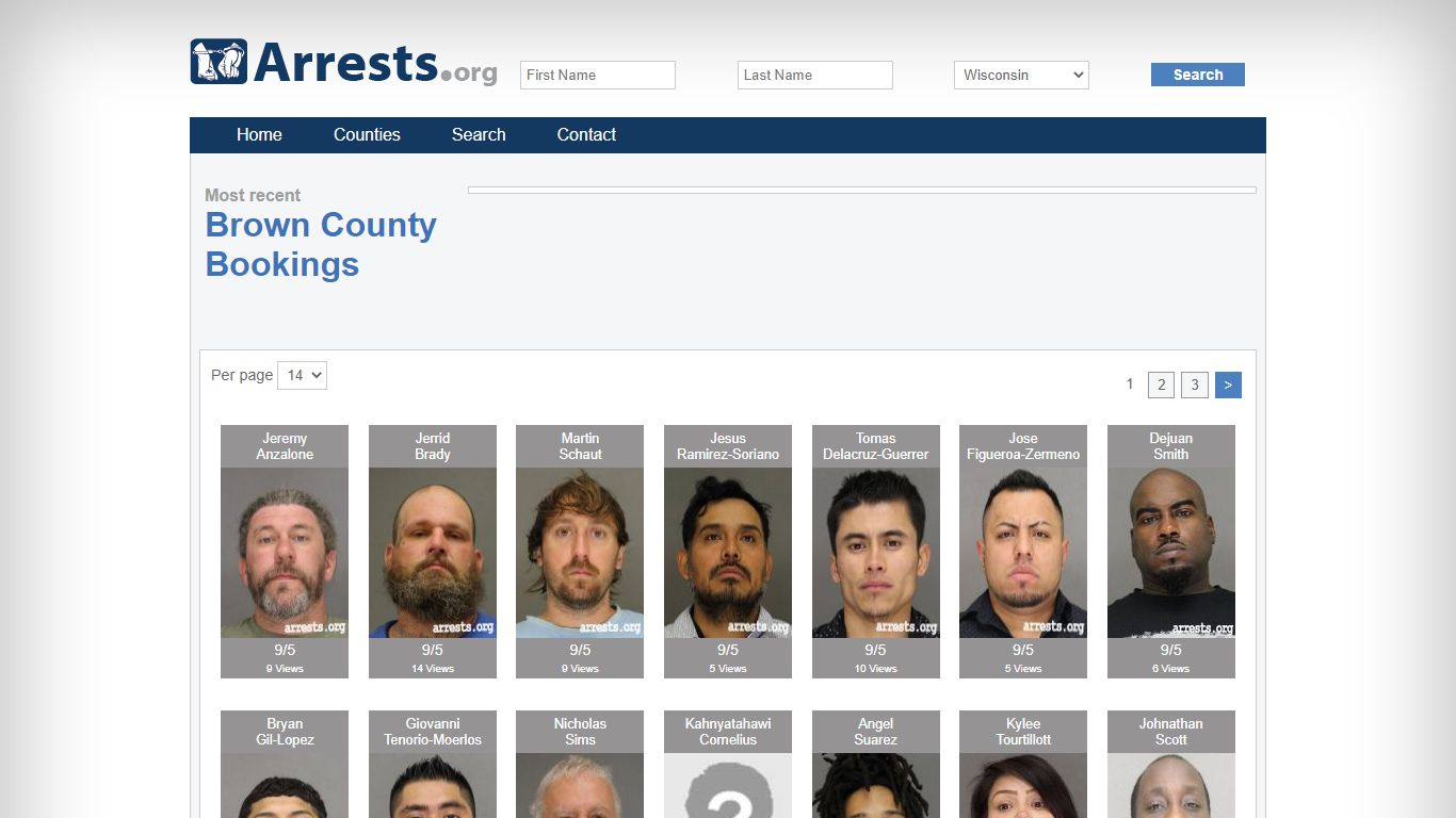 Brown County Arrests and Inmate Search